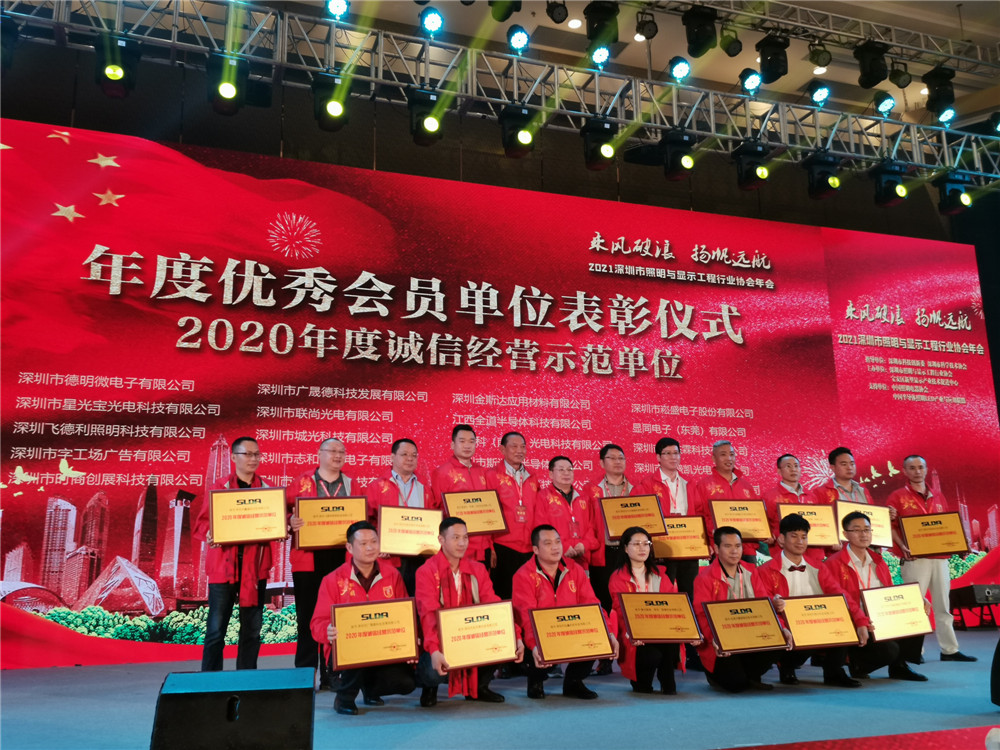 Grandseed was invited to participate in the 2021 Shenzhen Lighting and Display Engineering Industry Association Annual Meeting