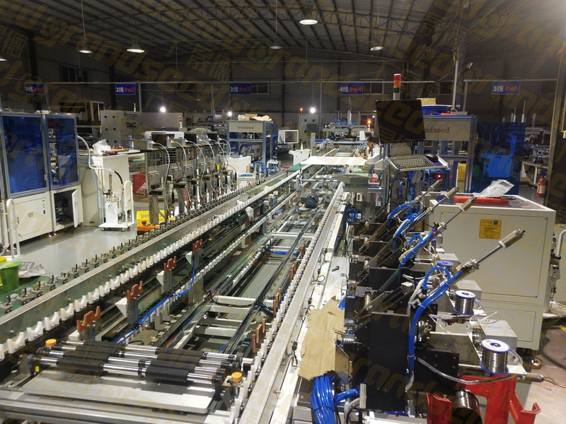LED fluorescent tube automatic production line